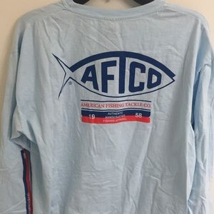 Long Sleeve Name Brand Tee Shirts: Drake, AFTCO